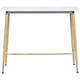 CHAVES - Eettafel - Wit - 50 x 110 cm - MDF