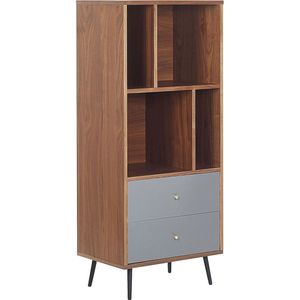 RICHMOND - Boekenkast - Donkere houtkleur - MDF