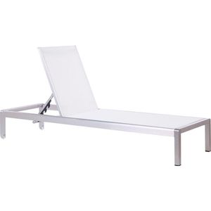 FOSSATO - Strandstoel - Wit - Aluminium