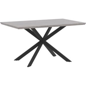 SPECTRA - Eettafel - Grijs - 80 x 140 cm - MDF