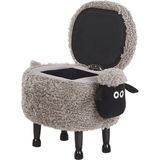 SHEEP - Hocker - Grijs - Polyester