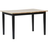 Beliani HOUSTON - Dining Table - Lichte houtkleur - Rubberhout