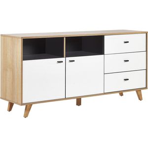 ILION - Sideboard - Lichte houtkleur - Vezelplaat