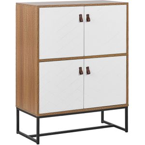 NUEVA - Sideboard - Lichte houtkleur - MDF