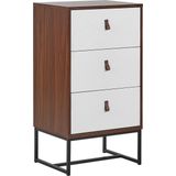 Beliani NUEVA - Commode - Donkere Houtkleur - MDF