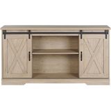 Beliani ULAN  - Sideboard - Lichte houtkleur - MDF