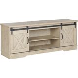 ULAN - TV-meubel - Lichte houtkleur - MDF