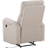 Beliani SOMERO - TV-fauteuil - Beige - Kunststof