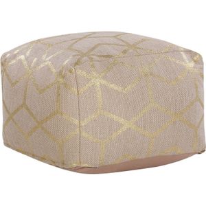 MAMALA - Poef - Beige - 67 cm - Jute