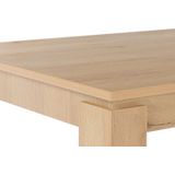 Beliani VITON - Eettafel-Lichte houtkleur-MDF