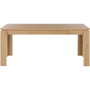 Eettafel licht hout MDF 180 x 90 cm modern 6 mensen Scandinavisch minimalistisch