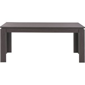 Beliani VITON - Eettafel - Donkere houtkleur - 90 x 180 cm - MDF