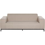 Beliani ROVIGO - Loungeset voor 5 - Beige/Zwart - Polyester