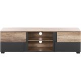 STERLING - TV-meubel - Lichte houtkleur - Vezelplaat