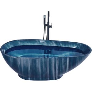 Beliani RIOJA - Badkuip - Blauw - 80 x 170 - Acryl