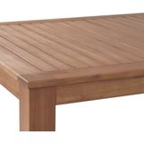 Beliani MONSANO - Tuintafel - Lichte houtkleur - Eucalyptushout