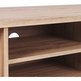 PRESCOT - TV-meubel - Lichte houtkleur - MDF