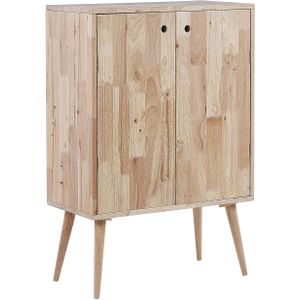 CHANDLER - Sideboard - Lichte houtkleur - Rubberhout