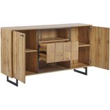 BOISO - Sideboard - Lichte houtkleur - Vezelplaat