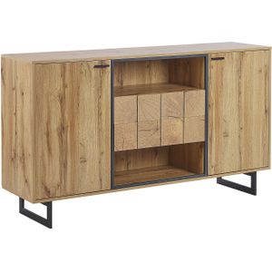 BOISO - Sideboard - Lichte houtkleur - Vezelplaat