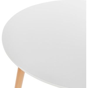 BOMA - Eettafel - Wit - 80 x 80 cm - MDF