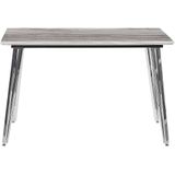 GREYTON - Eettafel - Wit - 70 x 120 cm - MDF