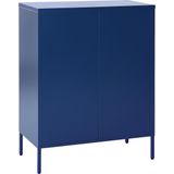 Beliani WAKATIPU - Sideboard - Blauw - Staal