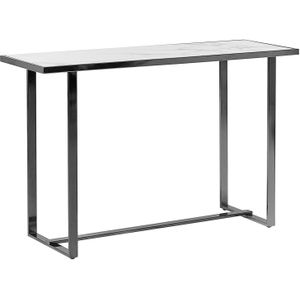 Beliani PLANO - Consoletafel - Wit - Veiligheidsglas