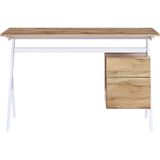 ASHLAND - Bureau - Lichte houtkleur - MDF