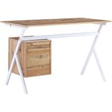 ASHLAND - Bureau - Lichte houtkleur - MDF