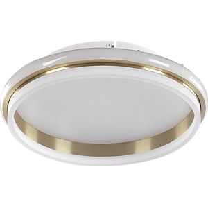 TAPING - Plafondlamp - Wit/Goud - Staal