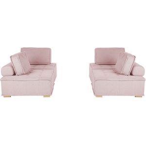 TIBRO - Modulaire sofa - Roze - Polyester
