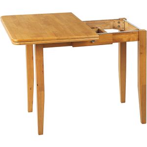 MASELA - Uitschuif eettafel - Lichthout - 90/120 x 60/90 cm - Hout