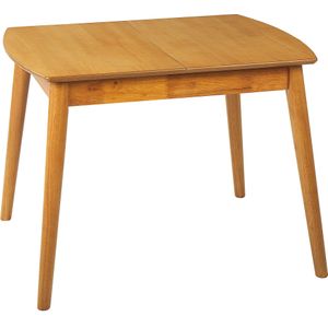 Beliani TOMS  - Uitschuifbare eettafel - Lichthout - 100/130 x 80 cm - MDF