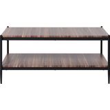 AVOCA - Salontafel - Donkere houtkleur - MDF