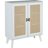 PARTON - Sideboard 2 Deuren - Wit - MDF