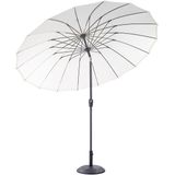 Beliani BAIA - Parasol - Beige - 270 cm - Polyester