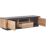 BILLINGS - TV-meubel - Lichte houtkleur - Vezelplaat