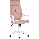 DELIGHT - Bureaustoel - Roze - Polyester