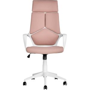 DELIGHT - Bureaustoel - Roze - Polyester