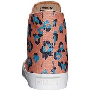 Ethletic Fair Trainer White Cap Hi Cut, Sneaker Unisex, Honey Tiles Azuur Just White