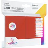 Gamegenic - Matte Prime Sleeves Red (100 Sleeves)