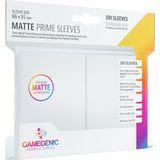 Gamegenic 100 Pack 66 x 91 mm White Standard Size Matte Prime Sleeves