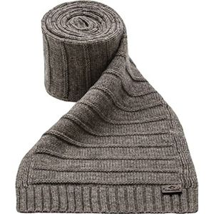 CHILLOUTS Écharpe en tricot Arne d'hiver pour homme femme, Taupe, taille unique