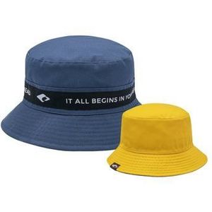 CHILLOUTS Unisex Warden Hat Hoed, Navy/Curry, L-XL