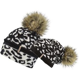 CHILLOUTS Fanny Hat, Black Leo, Eén maat