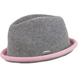 CHILLOUTS Boston Hat, lichtgrijs/roze, S/M