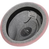 CHILLOUTS Boston Hat, lichtgrijs/roze, L/XL
