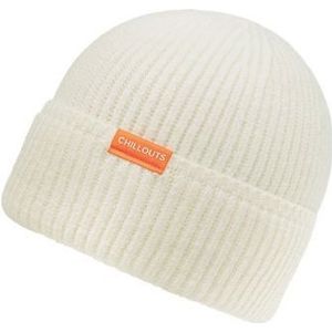 CHILLOUTS Unisex Matty Hat beanie-muts, off-white, Eén maat