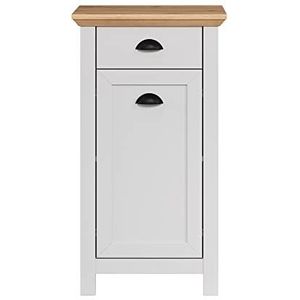 UTOKON Waterdichte Badkamerkast - Witte Staande Opbergkast Met Planken Voor Toilet, Slaapkamer, Keuken En Woonkamer